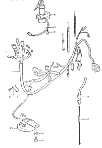 GSX400 Жгут проводов