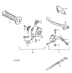 TS250 Left handle switch