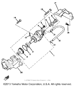 QT50J Масляный насос