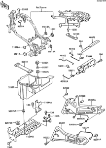 ZX1000 Короб для АКБ