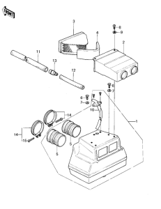 KZ400 Воздухоочиститель