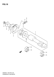 GS500 Балансирный вал