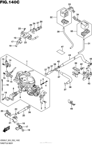 VZ800 Throttle Body (Vz800L7 E33)
