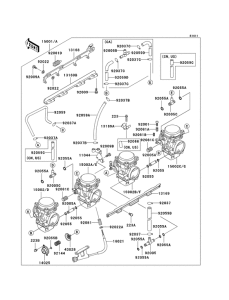 ZG1000 Carburetor assy