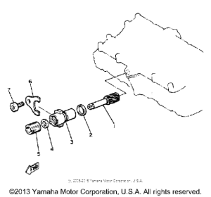 XJ650H Тахометр