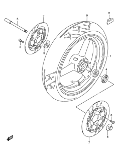 GSX750 Transom + tube