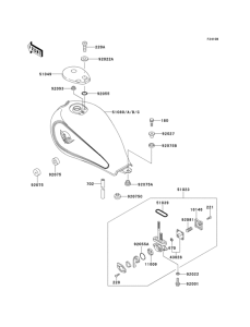 EN500 Fuel tank(1 / 2)(en500-a5)