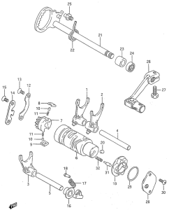 SMX50 Переключение передач