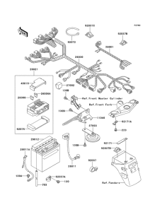 EX500 Электрика