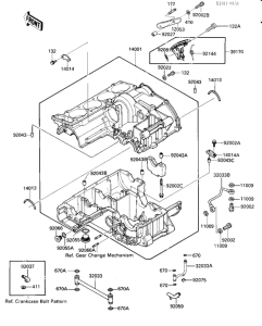 ZG1000 Картер двигателя