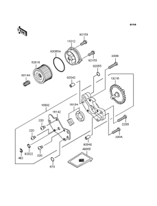  Масляный насос и фильтр