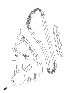 DR800 Держатель направляющей