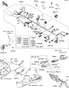 ZR750 Электрика