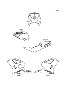 ZX400 Наклейки