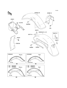 VN400 Fenders(1 / 2)