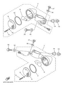 XV17PCR Поворотники
