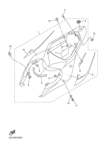 YZF-R6 Боковые обтекатели