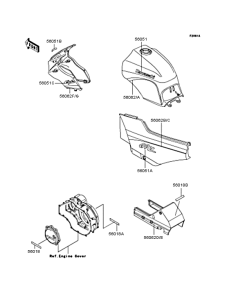 ZX900 Наклейки