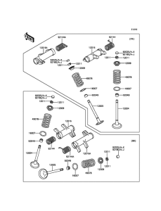 VN900 Клапана