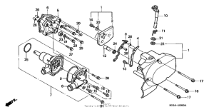 VF750C Водяной насос