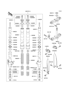  Front fork(1 / 2)(a6f / b6f)