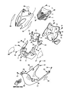 YQ50 Ветровое стекло
