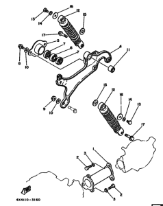 PW50W PW50 Задний рычаг и подвеска