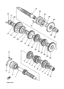 RZ350 ﾄﾗﾝｽﾐﾂｼﾖﾝ