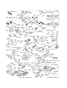 ZX1400 Электрика