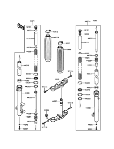  Передняя вилка