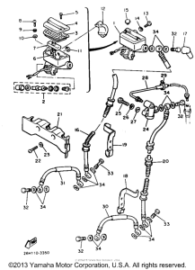 XVZ12DKC2 Главный тормозной цилиндр