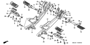 CB900F Ступень передачи
