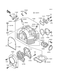 BJ250 Головка цилиндров