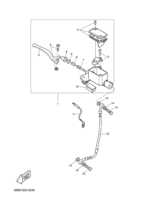 CW50 Главный тормозной цилиндр