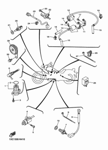 XVS950CU (ABS) Электрика 1