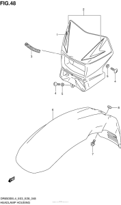  Фара головного света