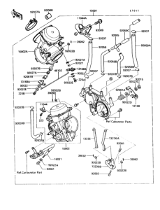 VN750 Carburetor(1 / 2)