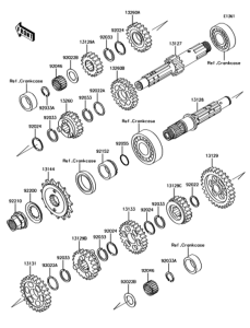 BJ250LGFA トランスミッション