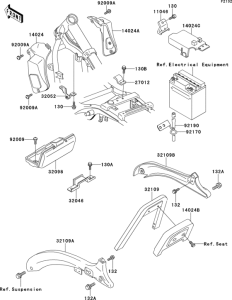 EN500 Короб для АКБ