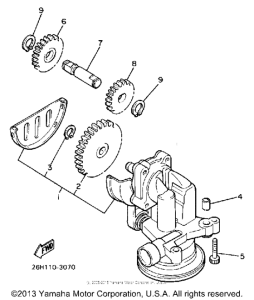 XVZ13DTC Масляный насос