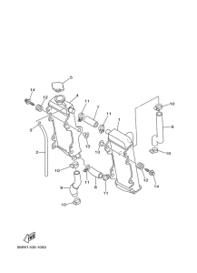 YZ250 Radiator. hose