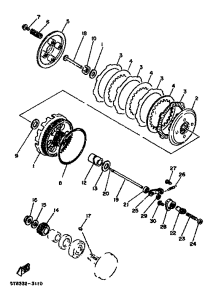 DT80MX Сцепление