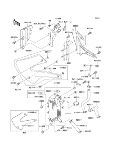 KX100 Радиатор