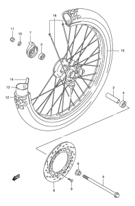 DR125 Transom + tube