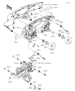 ZX1000 Фара