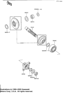 ZN1300 Переднее коническое зубчатое колесо