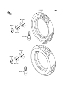 ZX900 Покрышки