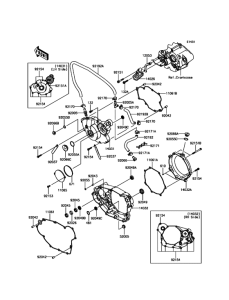  Крышки двигателя