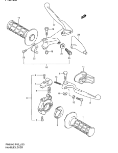 RM85 Рулевой рычаг