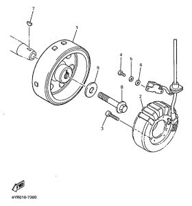 FZS600 Генератор